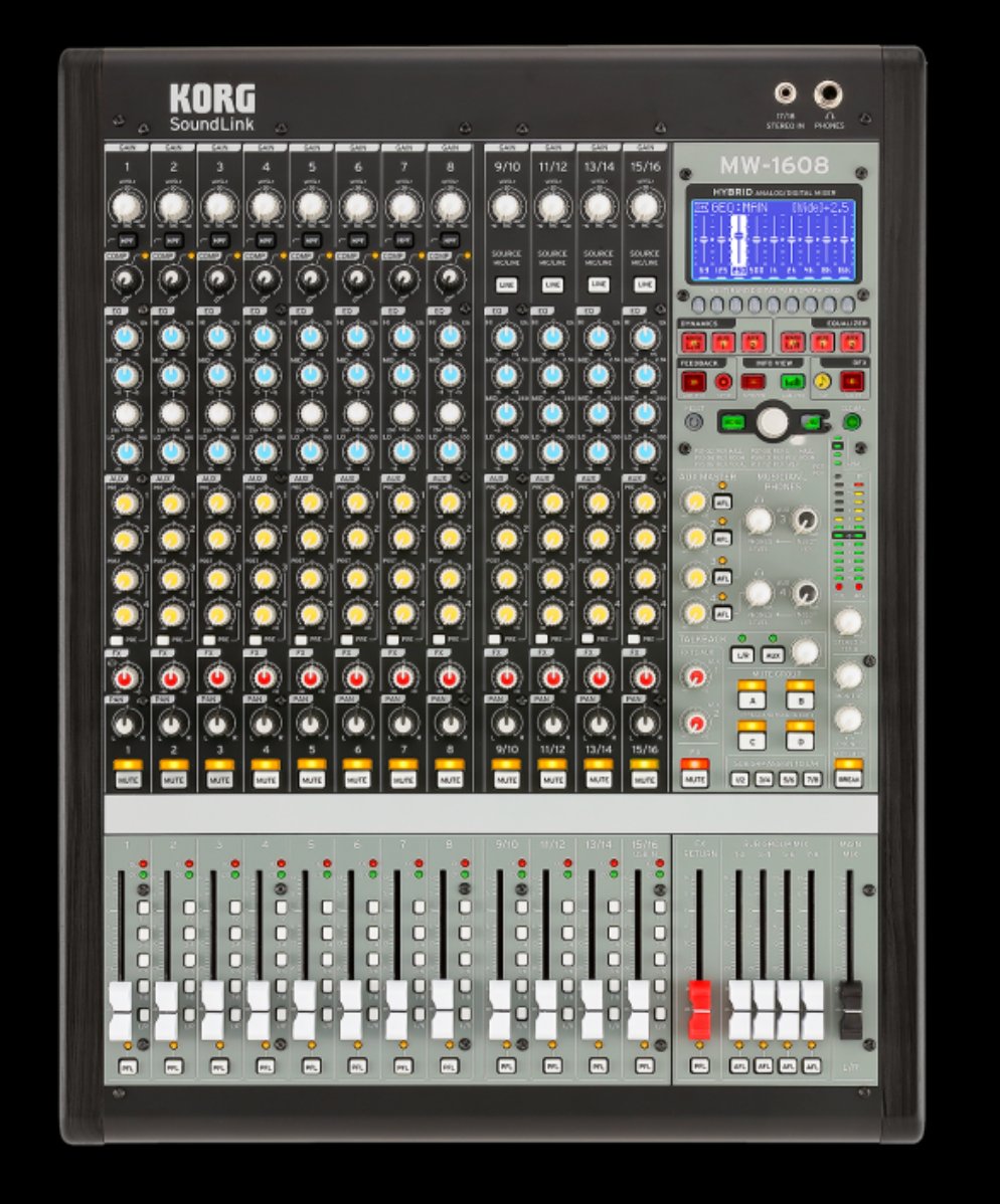 KORG SoundLink MW-1608 PAミキサー